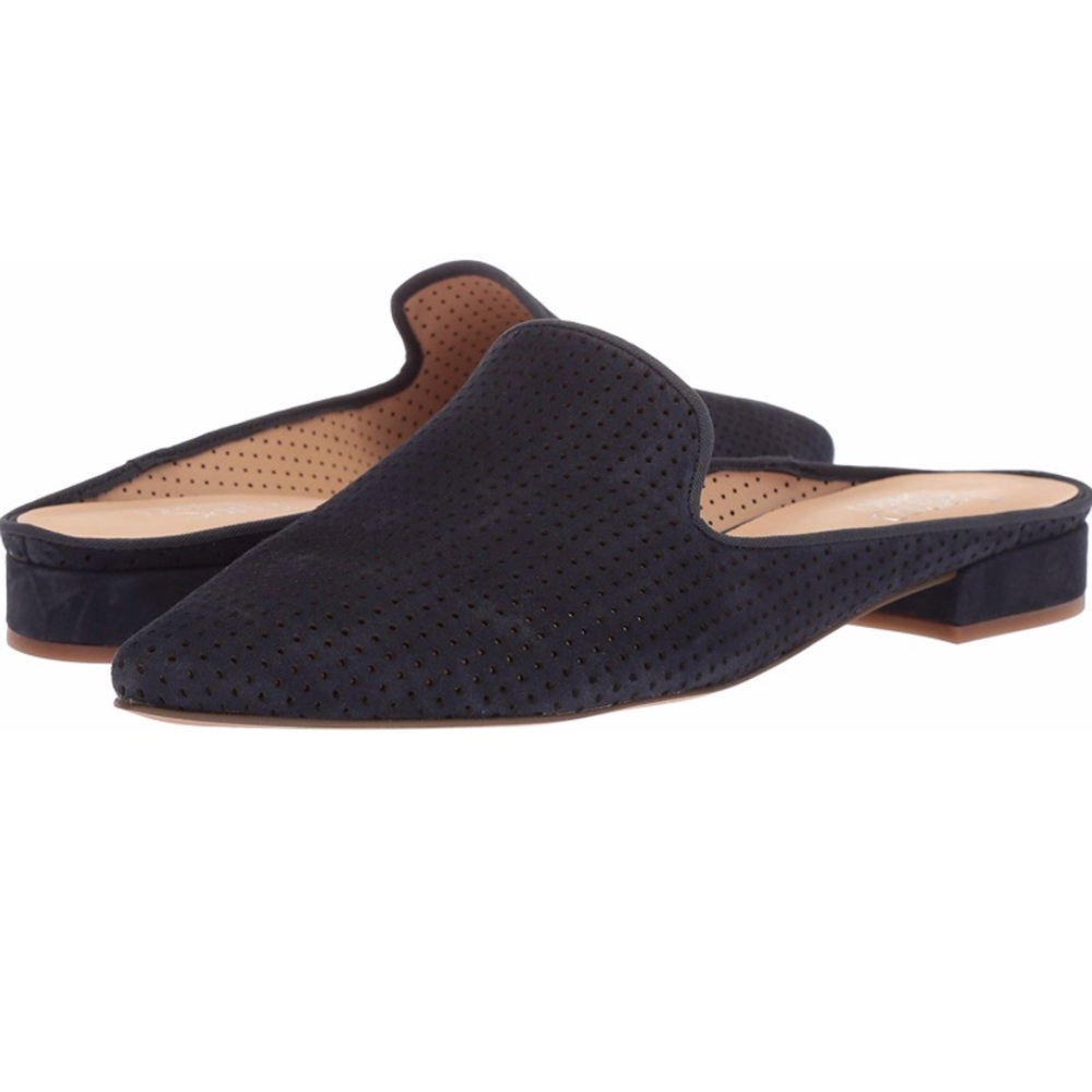 Franco Sarto Navy Flats